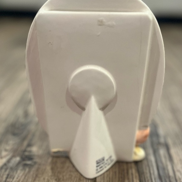 Schmid Beatrix Potter Petter Rabbit 1990 Porcelain Bunny Photo Frame w/ Flowers - Picture 2 of 3